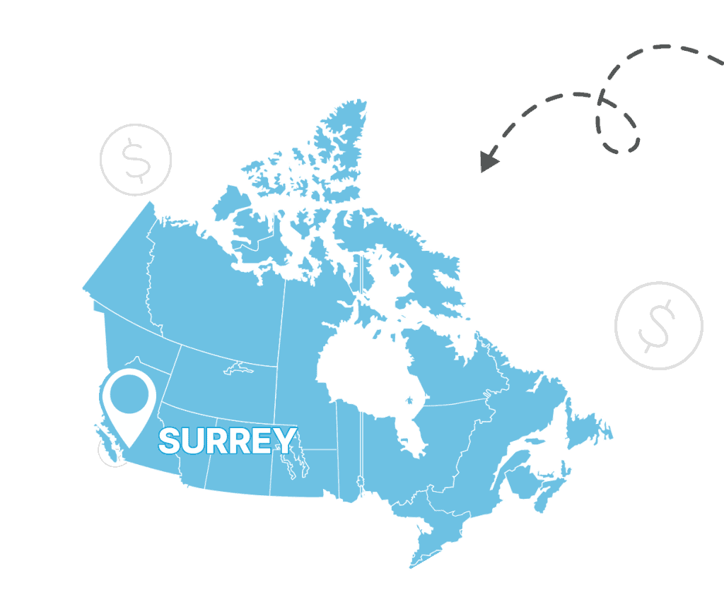 Surrey in Canada
