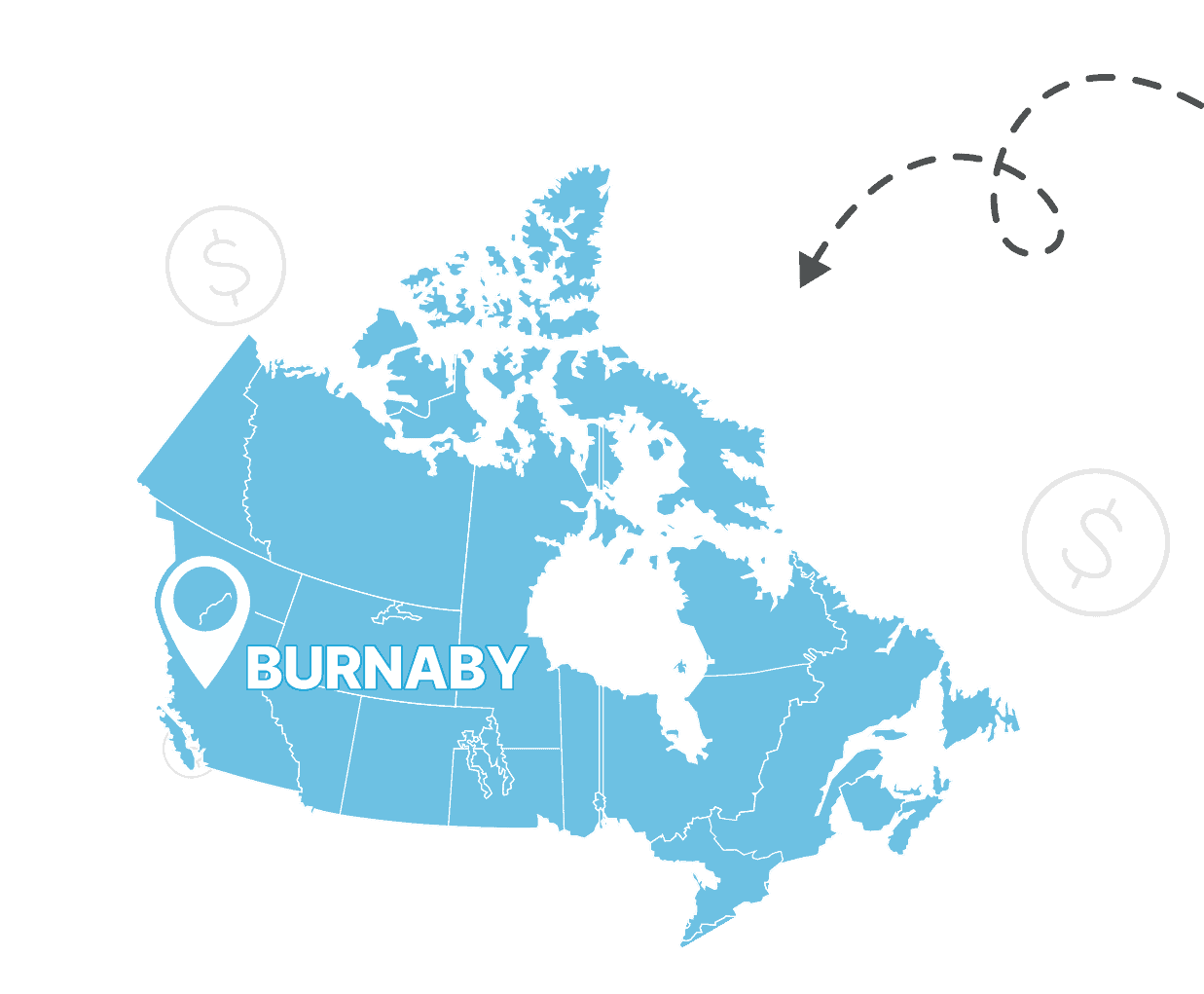 Burnaby in Canada