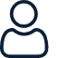 Professional icon representing bc mortgage client account user.